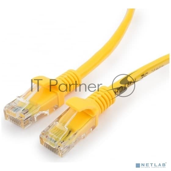 Патч-корд UTP Cablexpert PP12-30M/Y cat.5e, 30м, литой, многожильный, желтый