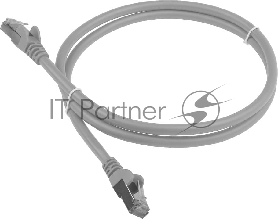 Патч-корд Lanmaster LAN-PC45/S6-2.0-GY FTP RJ-45 вил.-вилка RJ-45 кат.6 2м серый LSZH