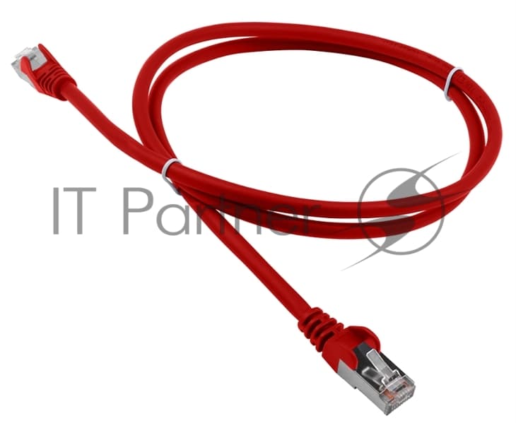 Патч-корд LANMASTER LSZH FTP кат.5e, 2.0 м, красный