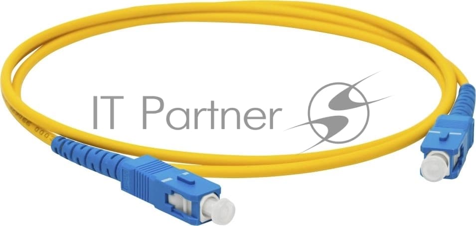 Патч-корд оптический Патч-корд оптический LANMASTER, LSZH, дуплексный, SC/UPC-SC/UPC, SM OS2, 2.0 м