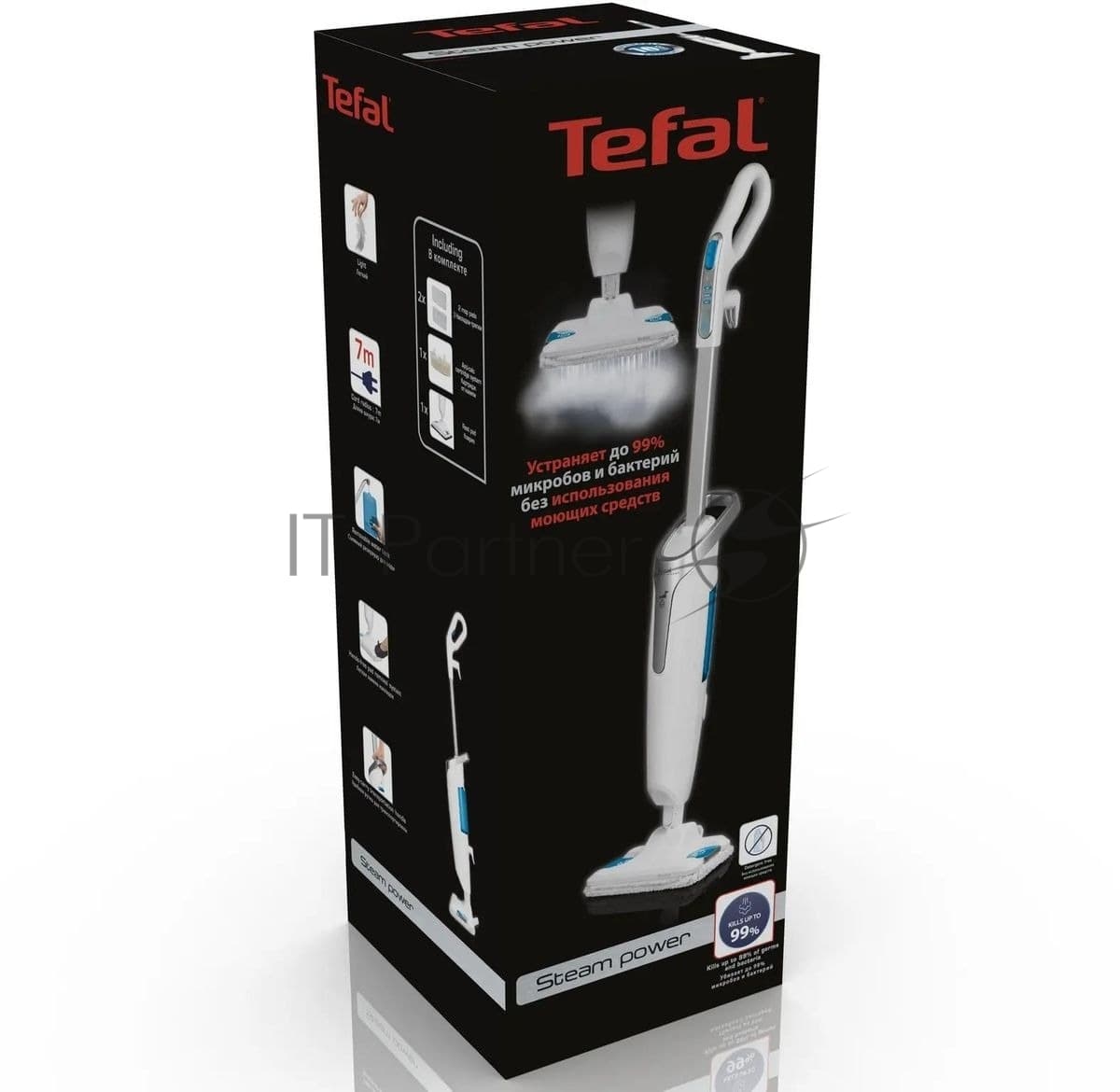 (Поврежденная упаковка) Пароочиститель Tefal/VP6557RH