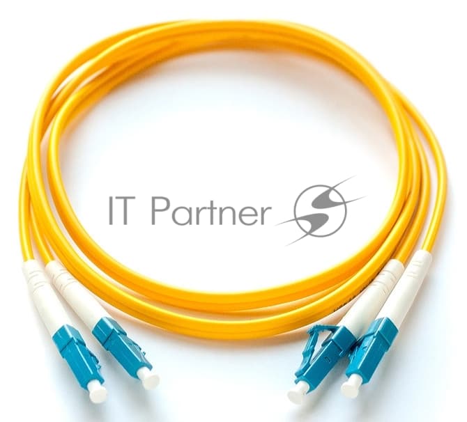 Патч-корд оптический Патч-корд оптический LANMASTER, дуплексный, LC/PC-LC/PC, OM4, LSZH, 1.0 м