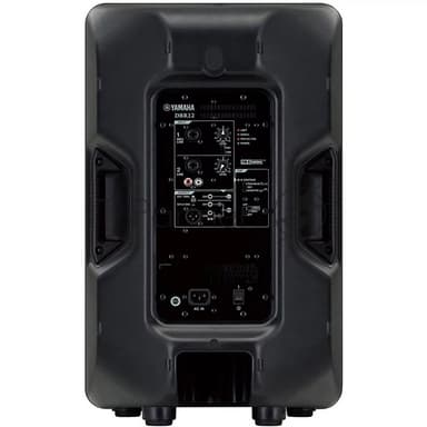 Акустическая система Yamaha DBR12 активная, 12", 1000W, 52Hz 20kHz, 131dB SPL, вход1: Combo x1, вход2: Combo x 1 + RCA pin x 2 (небалансный), OUTPUT: XLR3-32 x 1 (CH1 проходной или CH1+CH2 Mix). Гнездо 35мм