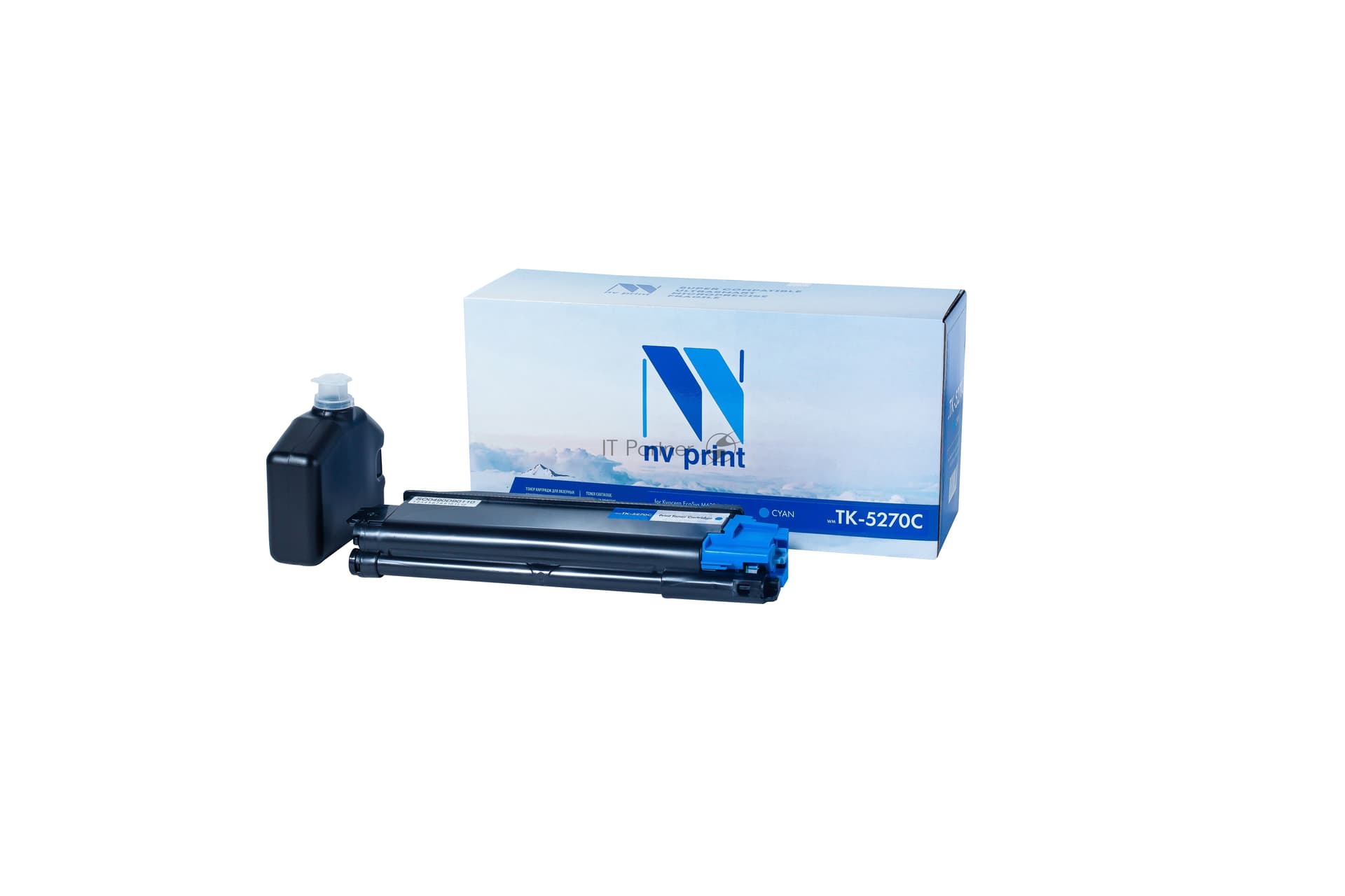 -/ Тонер-картридж NVP NV-TK-5270 Cyan для Kyocera EcoSys M6230cidn/P6230cdn/M6630cidn (6000k)