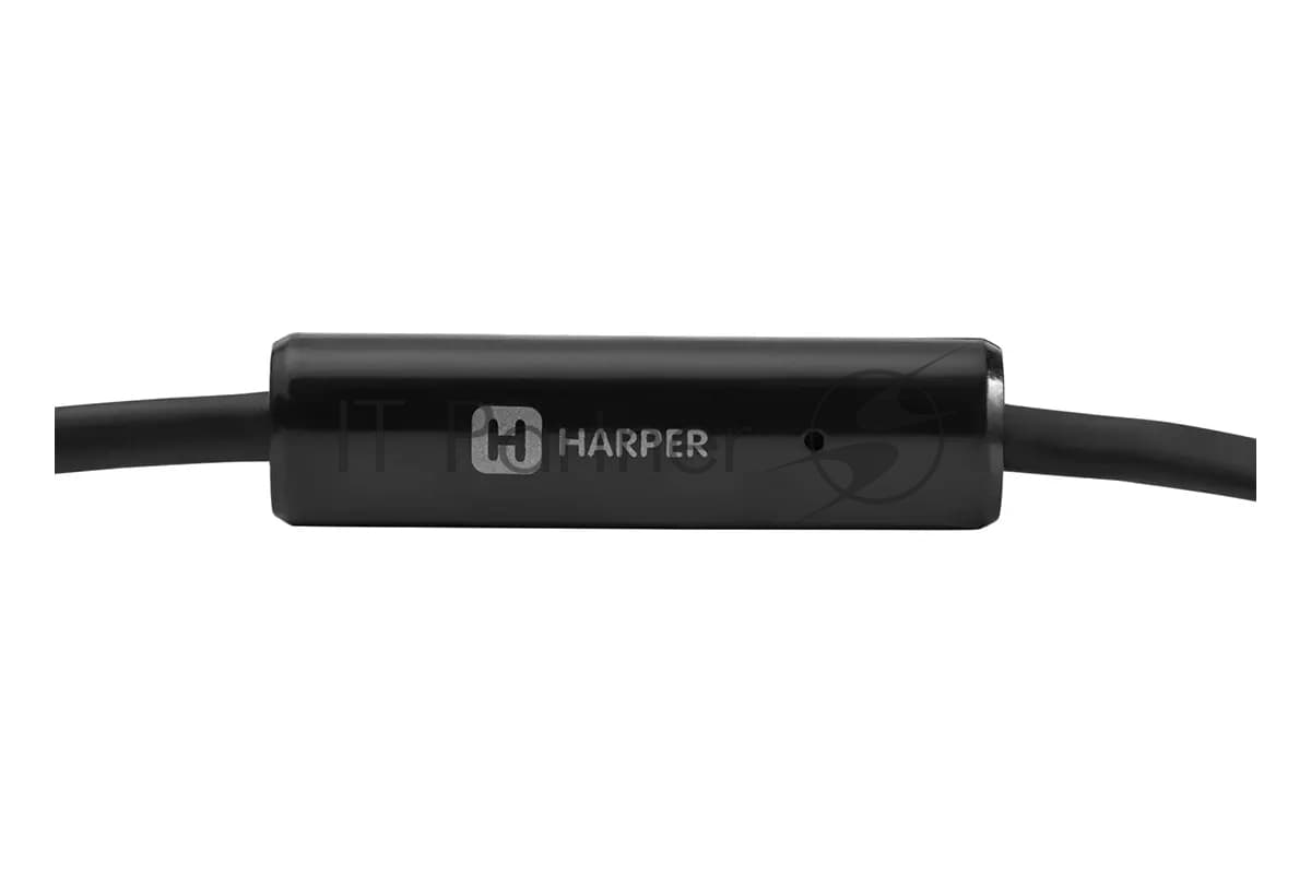 Проводные наушники Harper HV-107 черный, внутриканальные, проводной