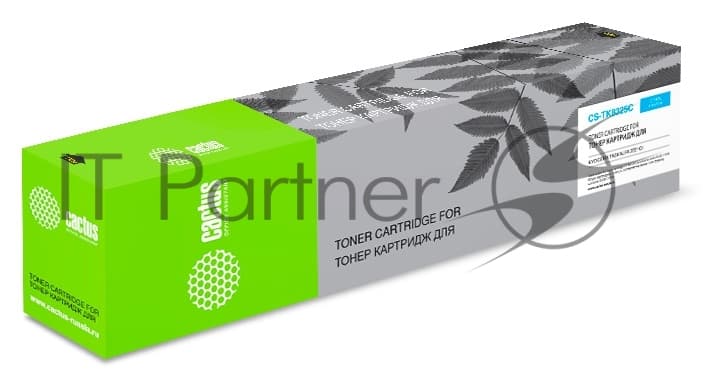 -/ Картридж лазерный Cactus CS-TK8325C TK-8325C голубой (12000стр.) для Kyocera Taskalfa-2551CI
