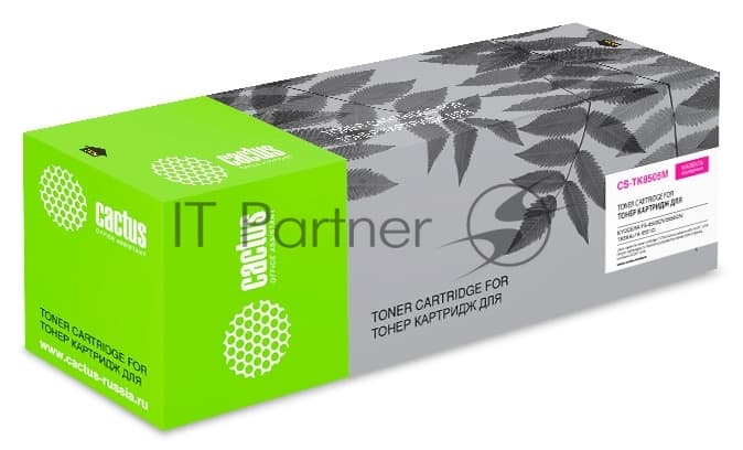 -/ Картридж лазерный Cactus CS-TK8505M TK-8505M пурпурный (20000стр.) для Kyocera FS-4500CN/5550CN/TASK
