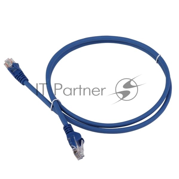 Патч-корд Lanmaster LAN-PC45/U5E-5.0-BL UTP RJ-45 вил.-вилка RJ-45 кат.5E 5м синий LSZH (уп.:1шт)