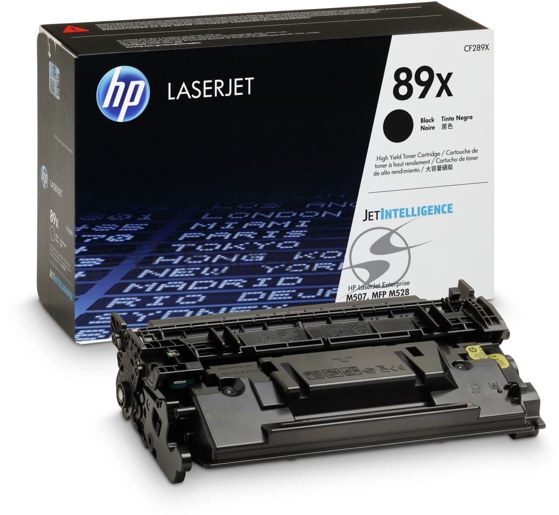 Картридж лазерный HP CF289X черный для HP LJ M507/MFP M528 (10000 стр.)