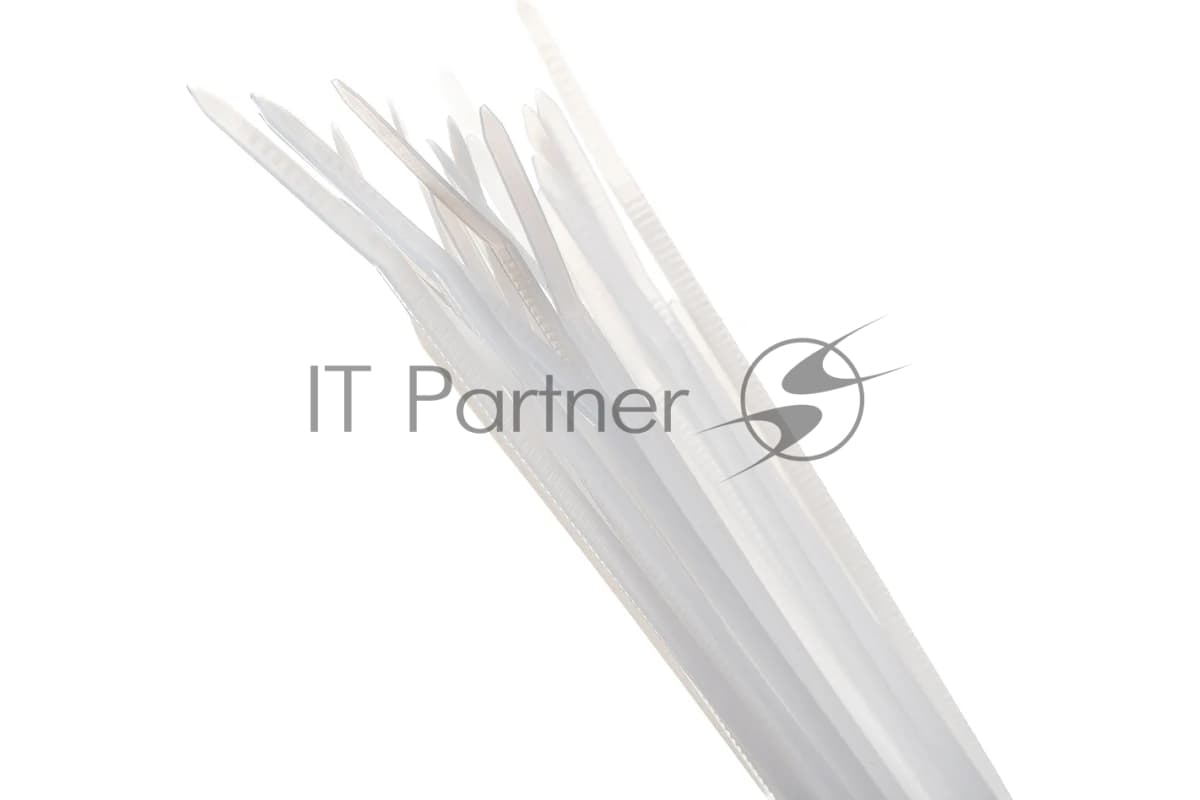 Нейлоновые стяжки Fortisflex КСС 3х200 мм белый 100 штук