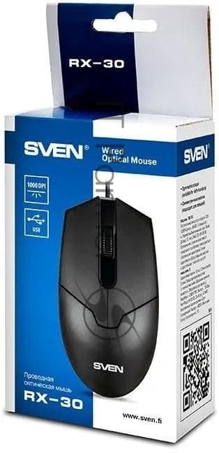 SV-018214 - Мышь Sven RX-30 Black (SV-018214)