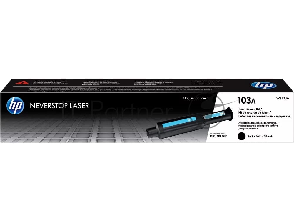 Заправочный комплект тонера 103AHP Neverstop Laser 1000a/1000w/1200a/1200w, 2,5К W1103A