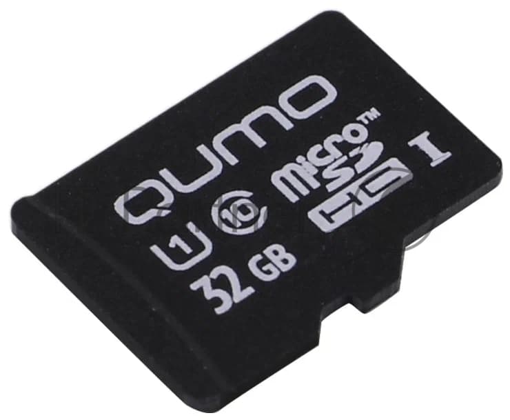 Флеш карта MicroSDHC 32Gb QUMO Class 10 UHS I no adp