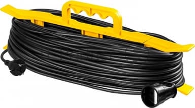 Удлинитель STAYER "MF 207" 55018-50_z01 на рамке 50 м, 2200Вт, 1 гнездо, ПВС 2х0,75 мм2