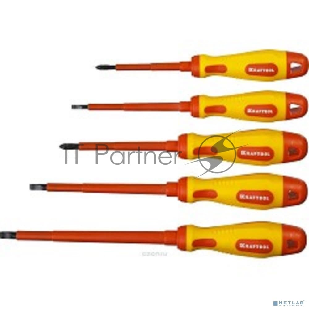 Набор KRAFTOOL EXPERT Cr-Mo-V сталь. SL: 2.5. 4. 5.5. 6.5. PH: № 1. № 2. 6 предметов
