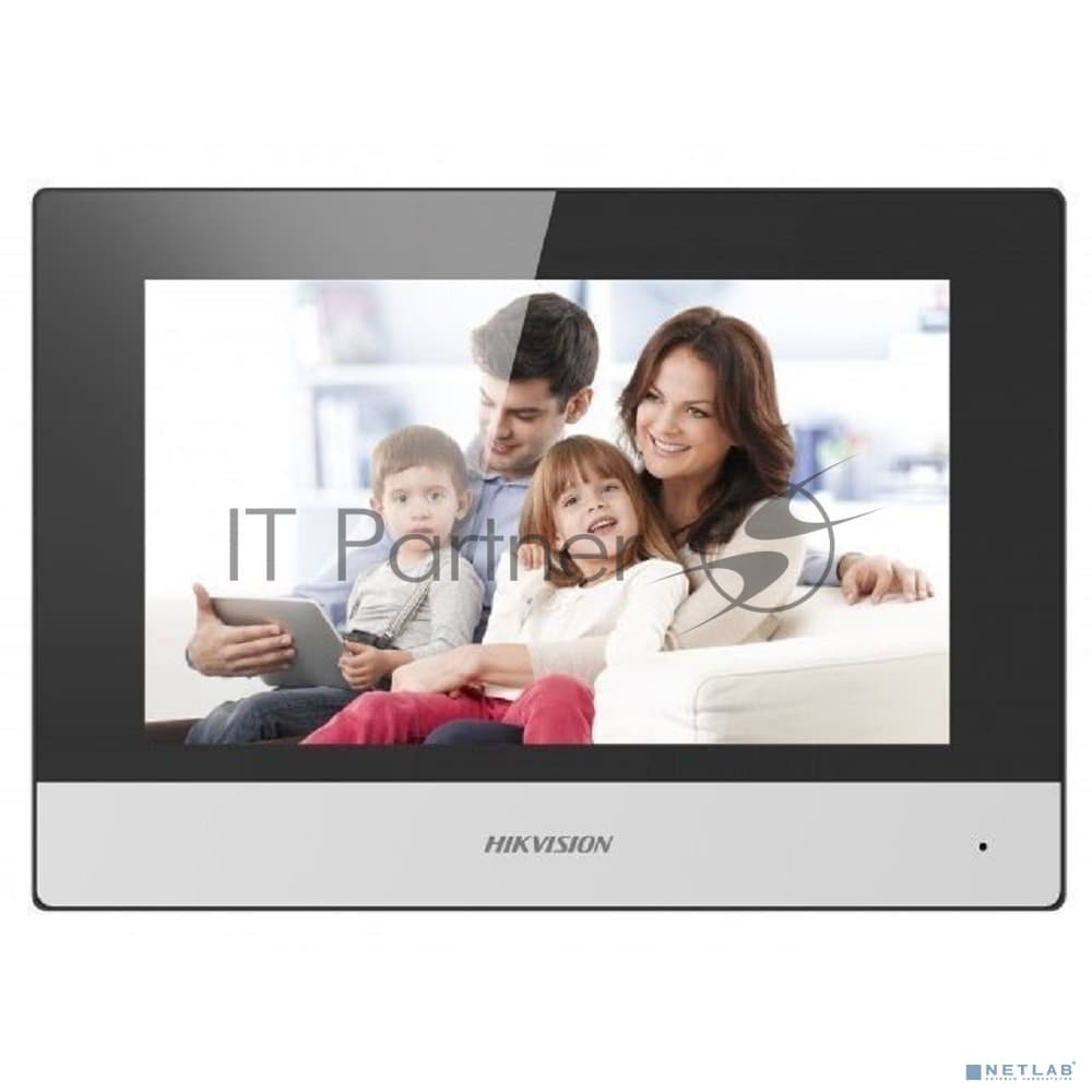 Hikvision DS-KH6320-WTE1 Видеодомофон IP 7" сенсорный белый