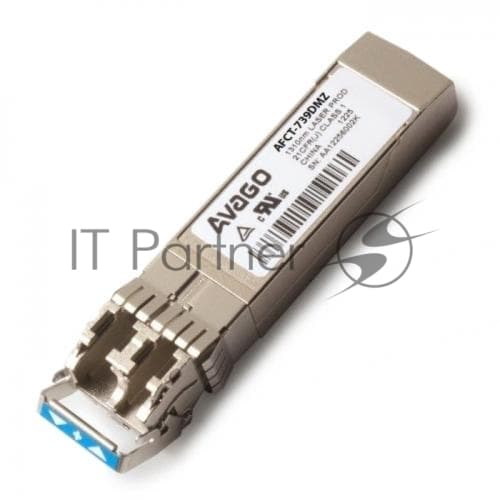 Волоконно-оптический приемопередатчик AFCT-739DMZ Transceiver 10G (10G/1.25 Gbd Ethernet), SFP+, LC SM LX 10 km, 1310nm DFB laser, Foxconn Avago