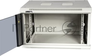 Шкаф настенный серии Pro, 9U 600x800, стеклянная дверь