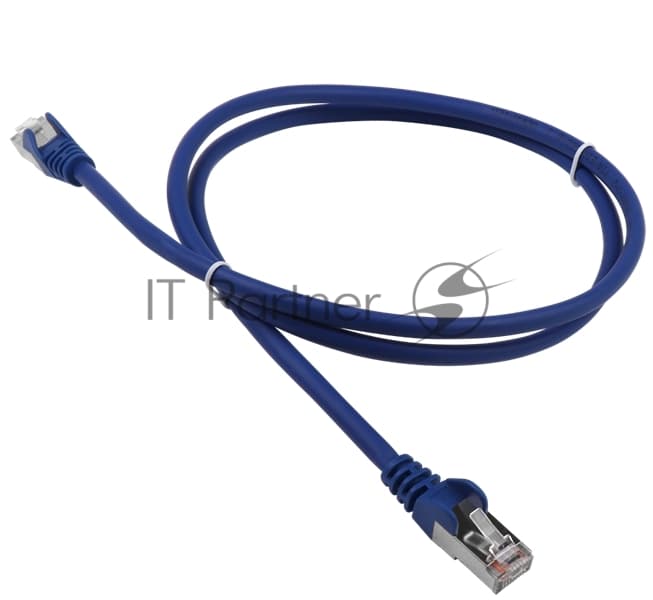 Патч-корд Патч-корд LANMASTER LSZH FTP кат.5e, 1.0 м, синий