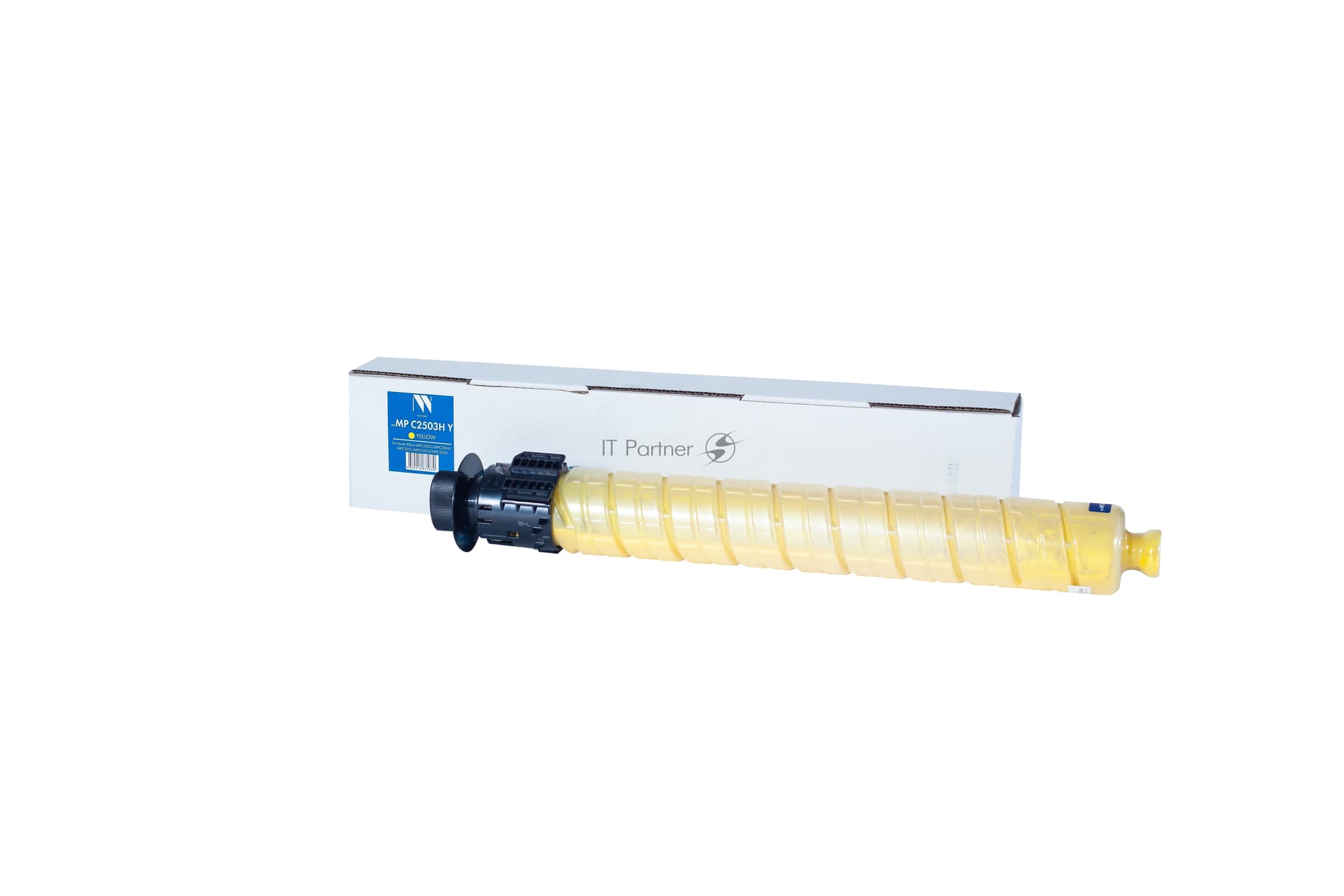-/ Тонер-картридж NVP NV-MPC2503H Yellow для Ricoh Aficio-MPC2003/MPC2004/MPC2011/MPC2503/MPC2504 (9500k)