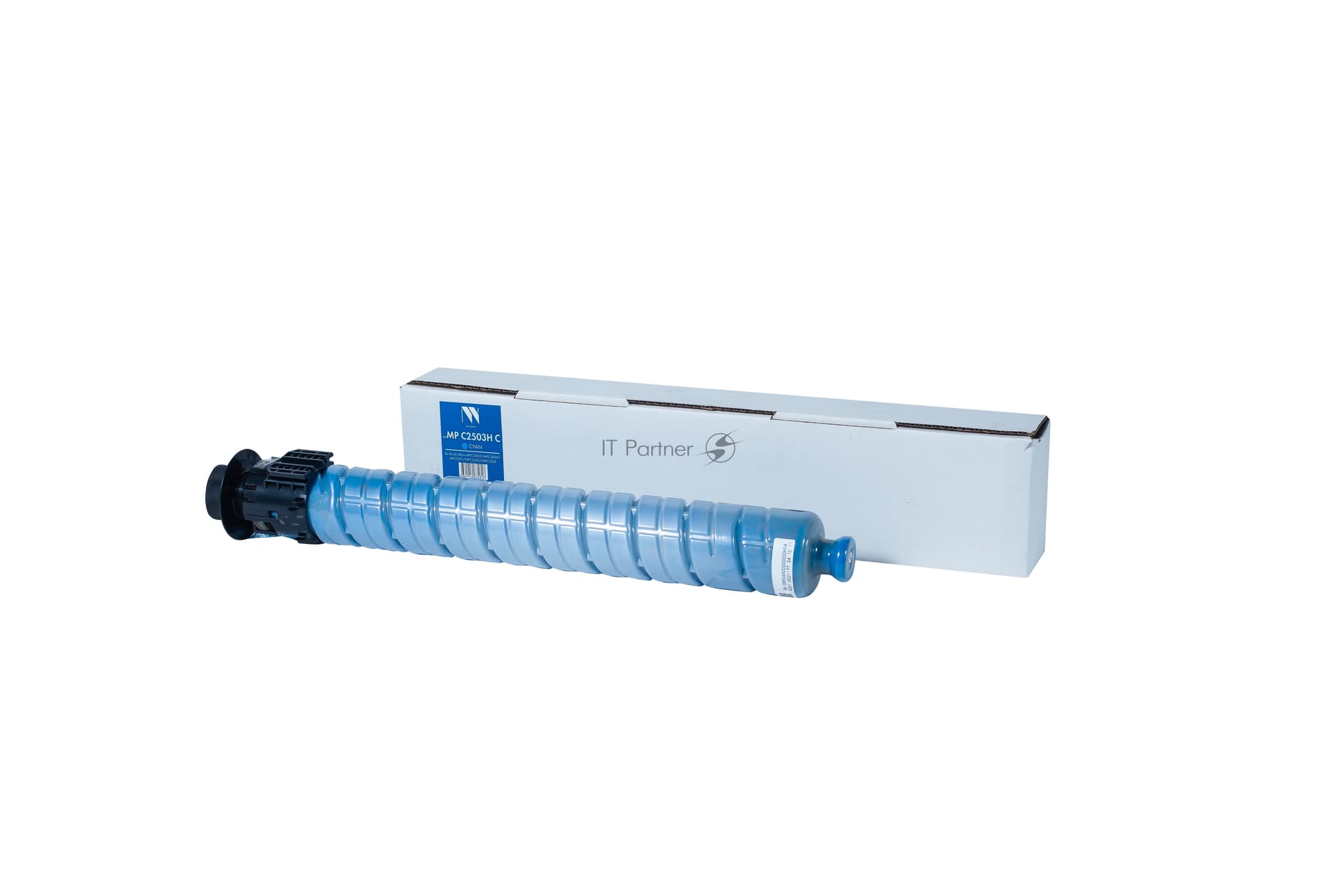 -/ Тонер-картридж NVP NV-MPC2503H Cyan для Ricoh Aficio-MPC2003/MPC2004/MPC2011/MPC2503/MPC2504 (9500k)