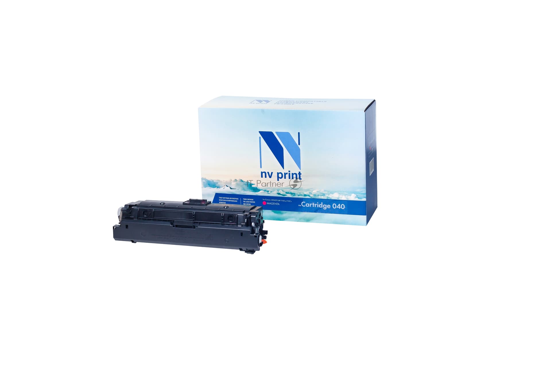 -/ Тонер-картридж NVP NV-040 Magenta для Canon i-SENSYS LBP 710Cx/712Cx (5400k)
