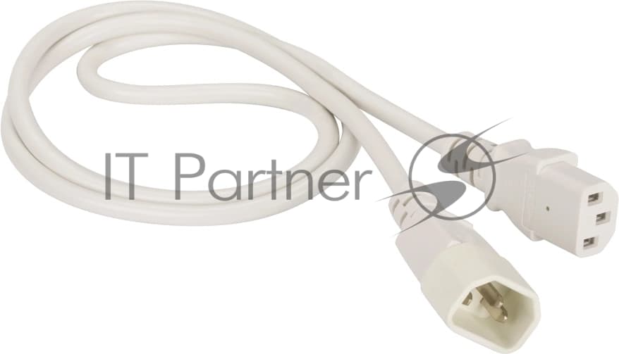Шнур питания Lanmaster LAN-PP13/14-1.8-WH C14-C13 проводник.:3x0.75мм2 1.8м 250В 10А белый