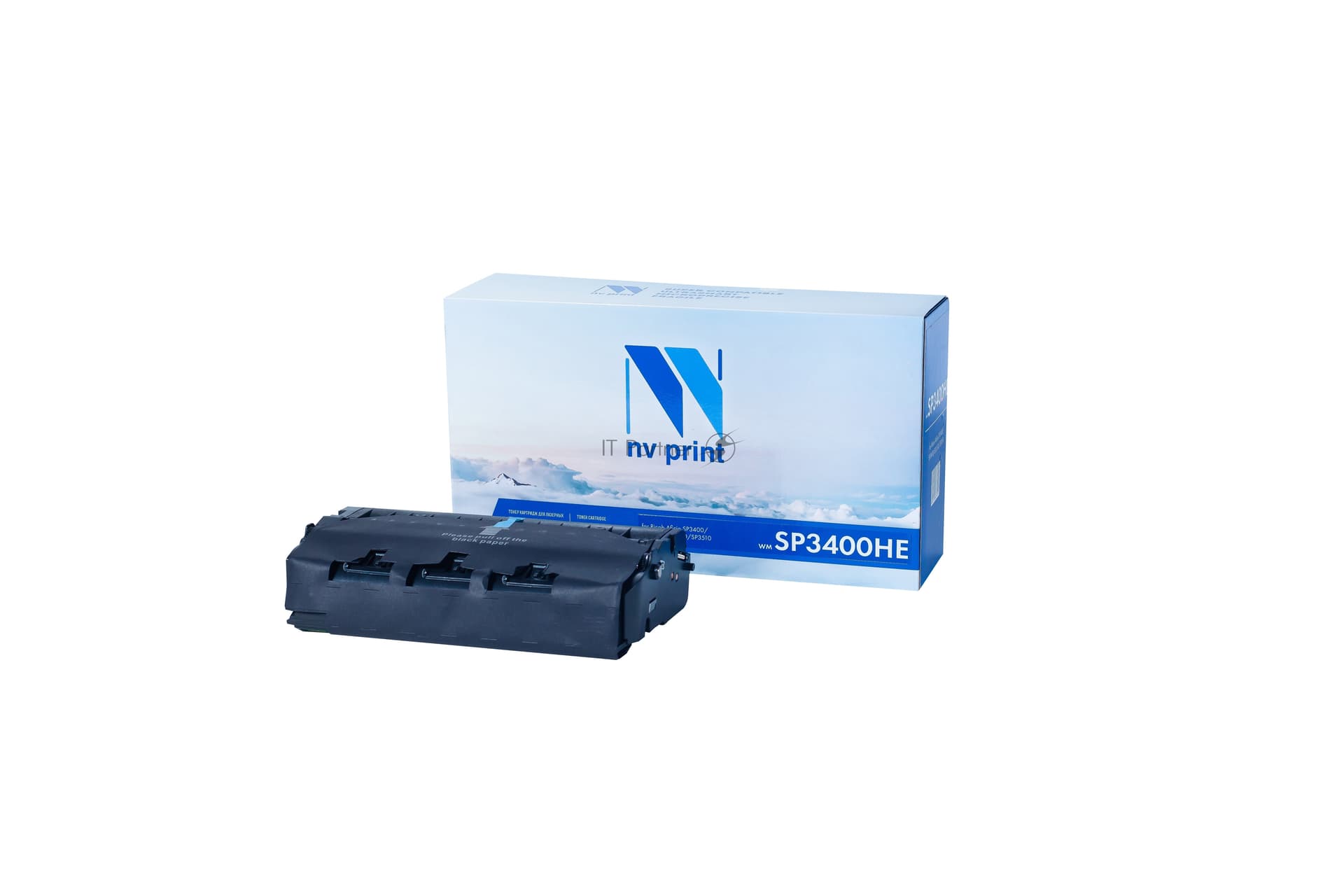 -/ Тонер-картридж NVP NV-SP3400HE для Ricoh Aficio-SP3400/SP3410/SP3500/SP3510 (5000k)