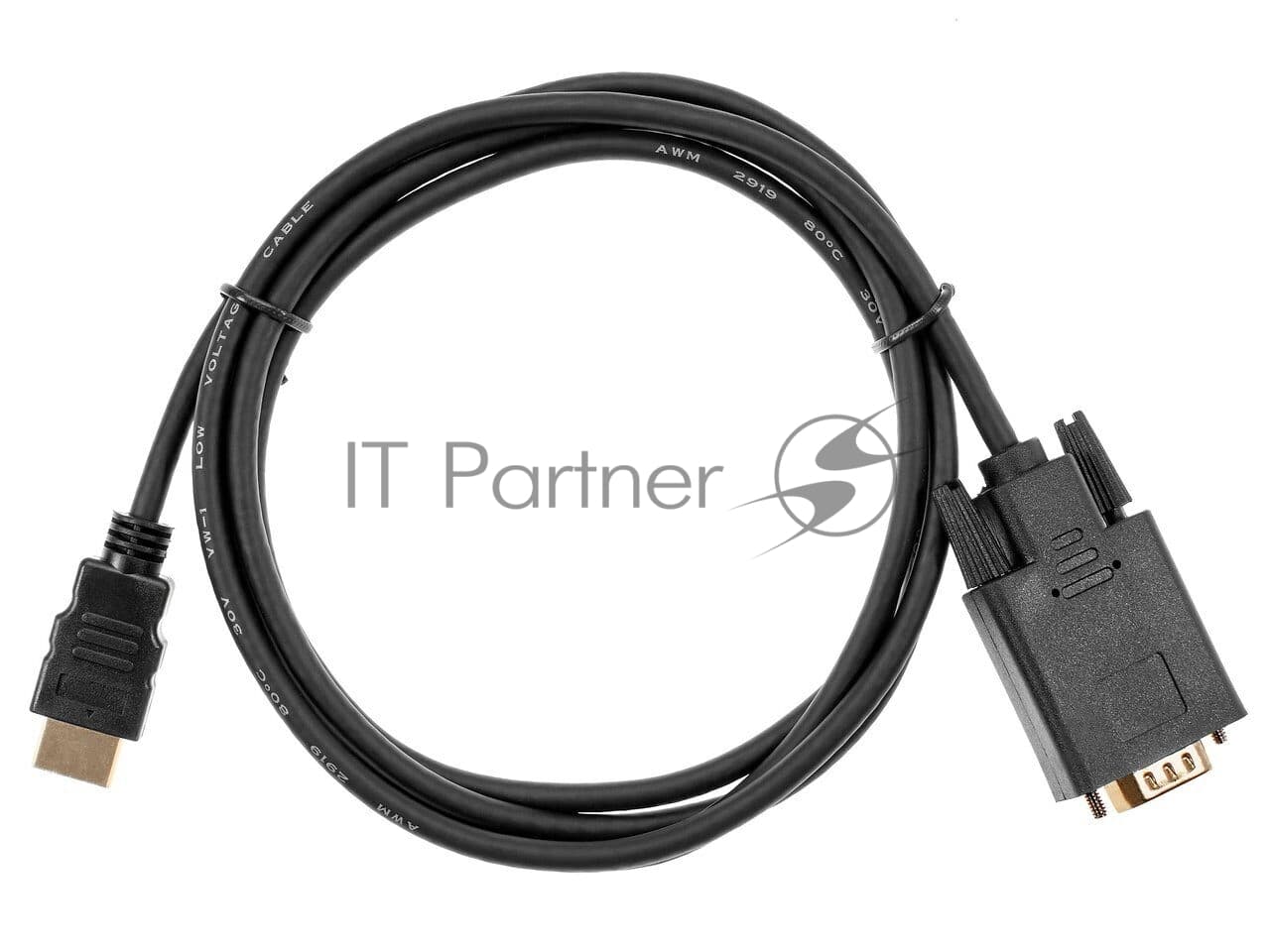 Кабель HDMI (M) - VGA (M), 1.8м, VCOM CG596-1.8M