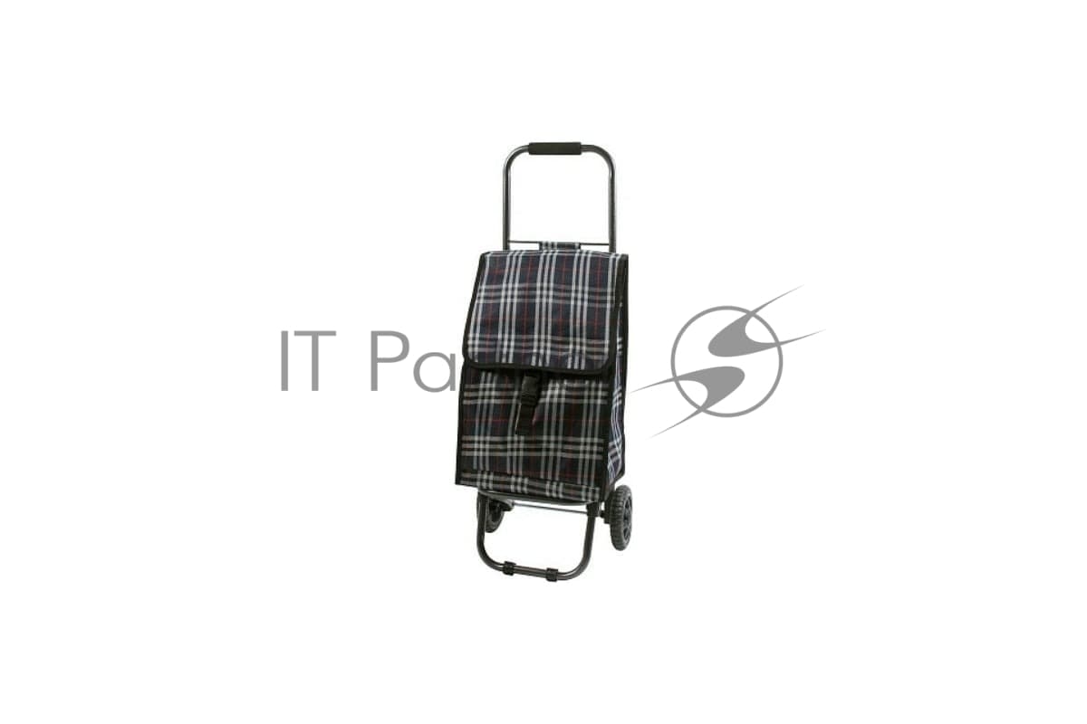 Тележка с сумкой Рыжий кот D203ECO Tartan, до 30 кг