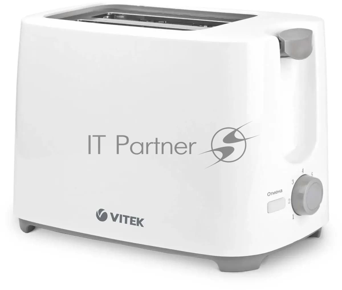 Тостер Vitek VT-1587(W) 700Вт,7 позиций для регулировки