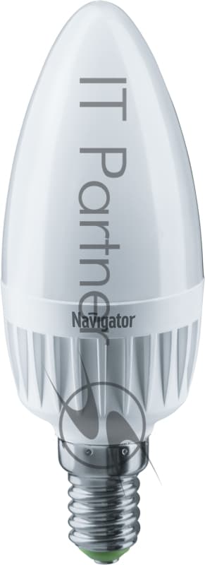 Лампа светодиодная Navigator NLL-C37-7-230-2.7K-E14-FR 7Вт свеча 2700К тепл. белый E14 500лм 176-264В