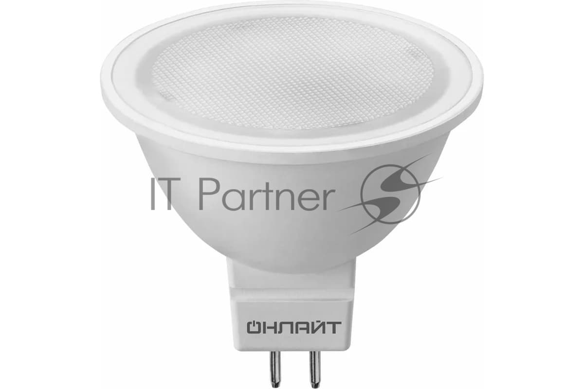 Лампа светодиодная ОНЛАЙТ 71637 OLL-MR16-5-230-3K-GU5.3
