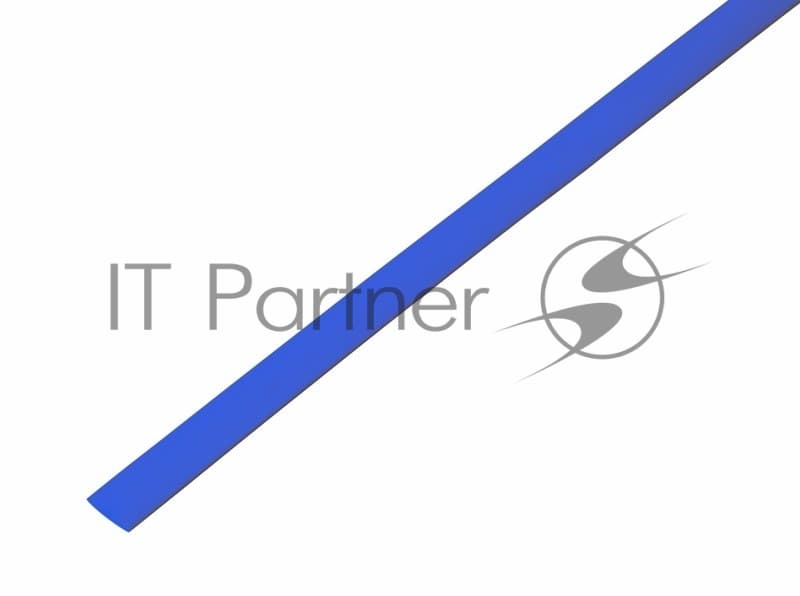 Трубка термоусаживаемая PROconnect ТУТ 5,0/2,5мм, синяя, упаковка 50 шт. по 1м