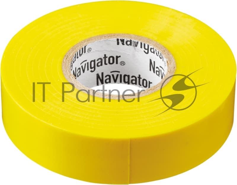 Изолента ПВХ Navigator 15 мм (рул.20м) жел. NIT-B15-20/Y