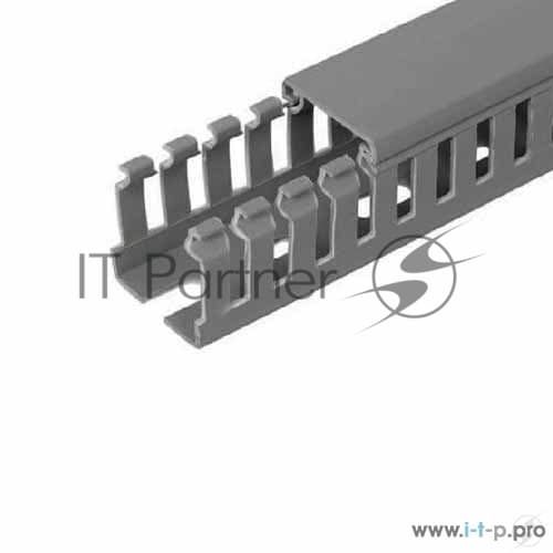 Кабель-канал перфорированный 60х40 L2000 ИМПАКТ серия М (7х11) IEK CKM50-060-040-1-K03