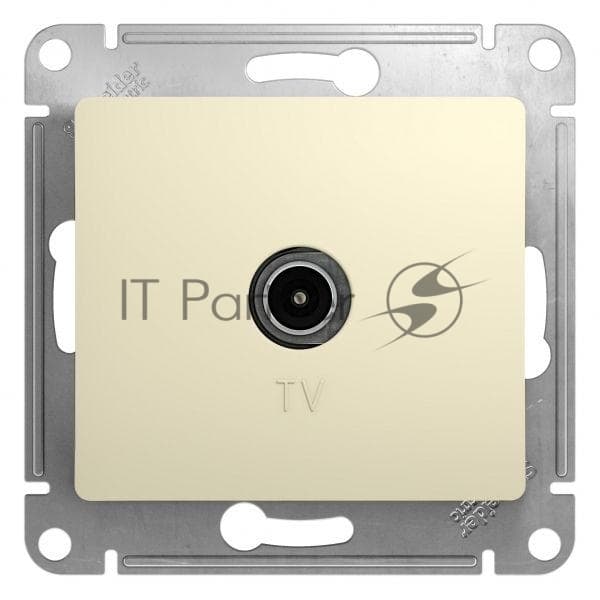 Механизм розетки TV 1-м СП Glossa 1DB беж. SchE GSL000291
