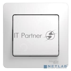 Выключатель 1-кл. СП Glossa 10А IP20 10AX в сборе белый SchE GSL000112