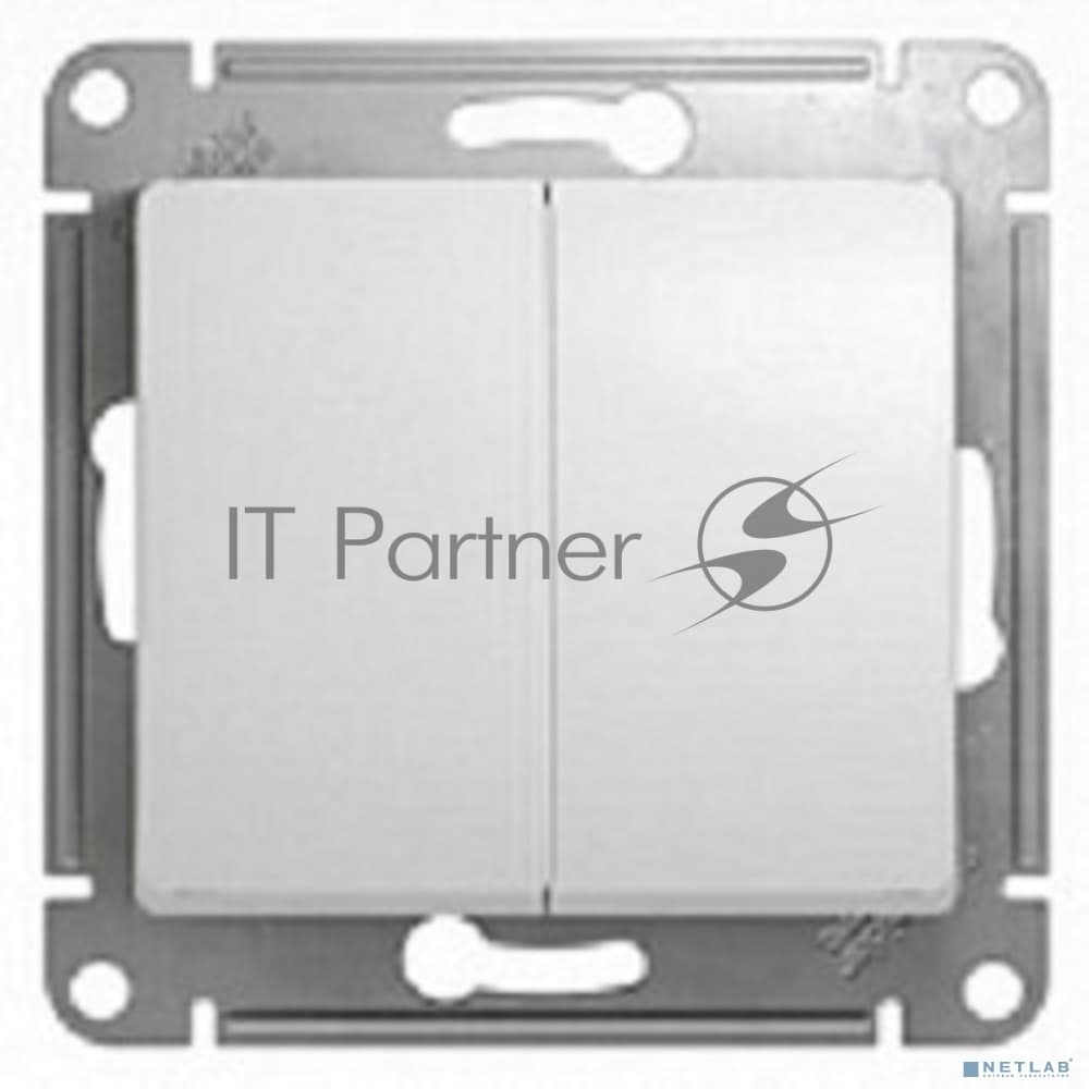 Механизм выключателя 2-кл. СП Glossa 10А IP20 10AX бел. SchE GSL000151