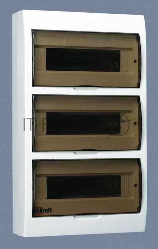 Корпус пластиковый навесной 36мод. IP41 ЩРН-П-36 DEKraft 31014DEK