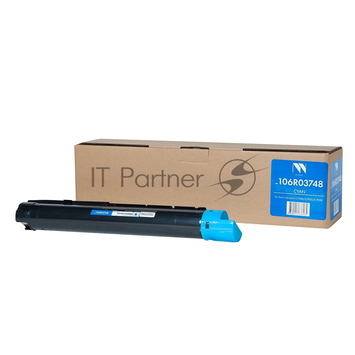 -/ Тонер-картридж NVP NV-106R03748 Cyan для Xerox VersaLink C7020/C7025/C7030 (16500k)