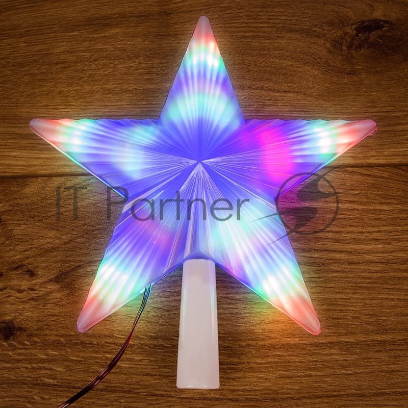 Фигура светодиодная Neon-night "Звезда" на елку RGB 31 LED 22см