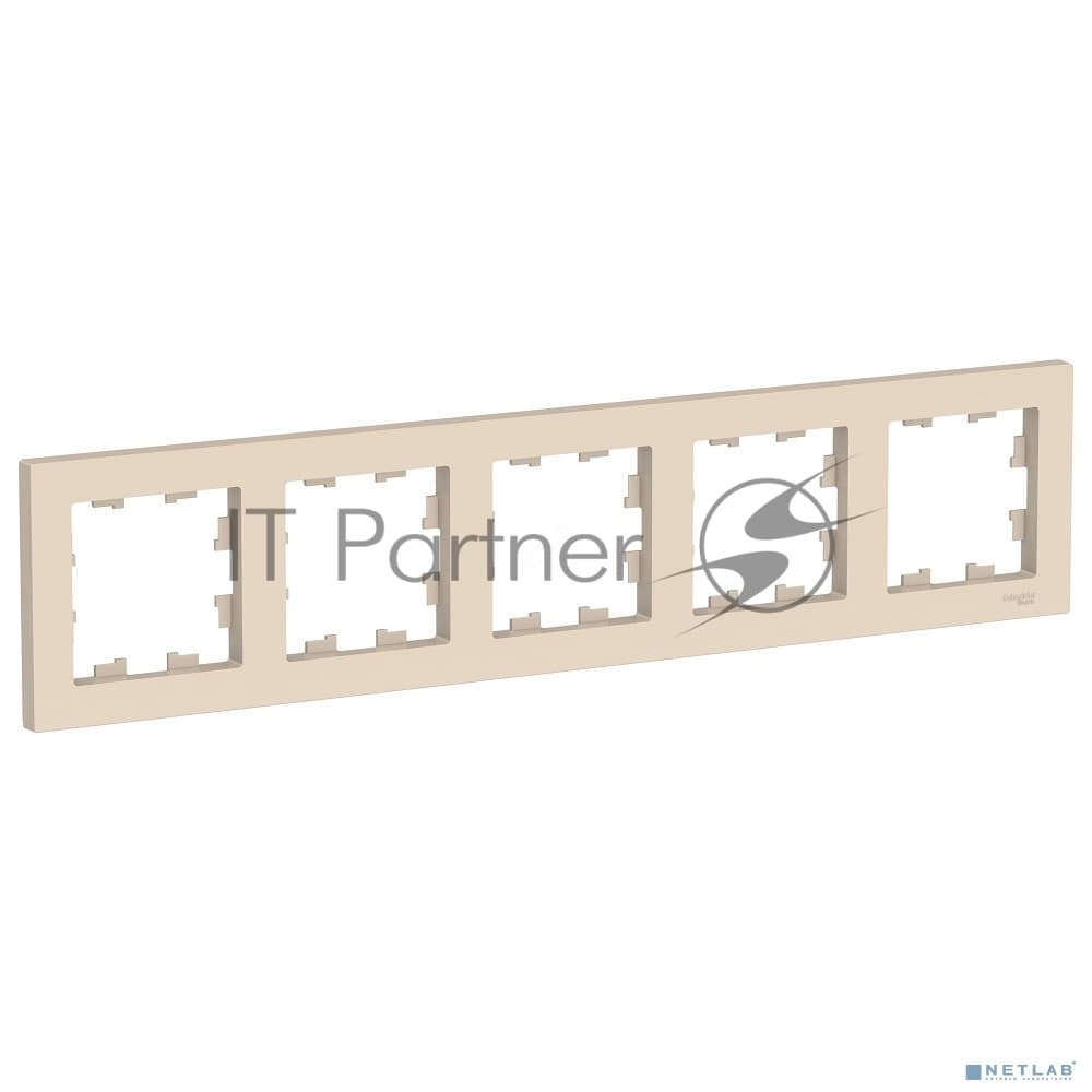 Рамка 5-м ATLAS DESIGN универс. беж. SchE ATN000205