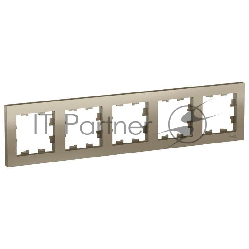 Рамка 5-м ATLAS DESIGN универс. шампань SchE ATN000505
