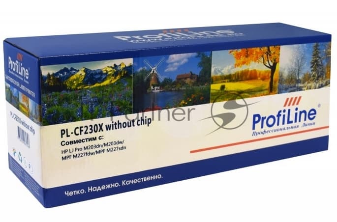 Картридж лазерный ProfiLine PL-CF230X (№30X) для принтеров HP LJ Pro M203dn/M203dw/MPF M227fdw/MPF M227sdn 3500 копий (с чипом)