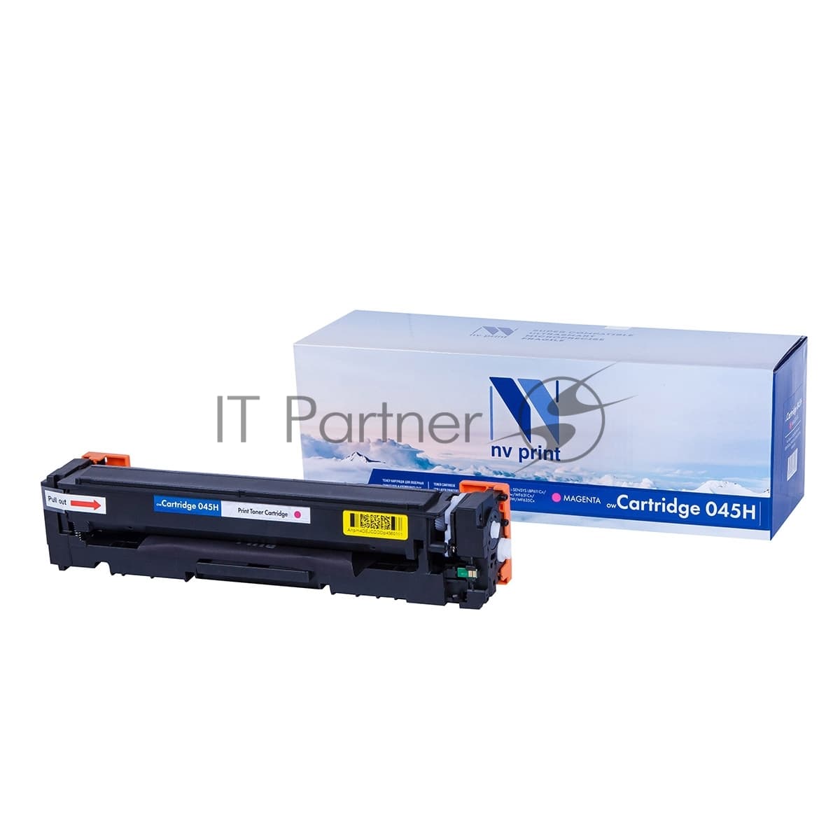 -/ Тонер-картридж NVP NV-045H Magenta для Canon i-Sensys LBP 611Cn/ 613Cdw/ MF 631Cn/ 633Cdw/ 635Cx (2200k)