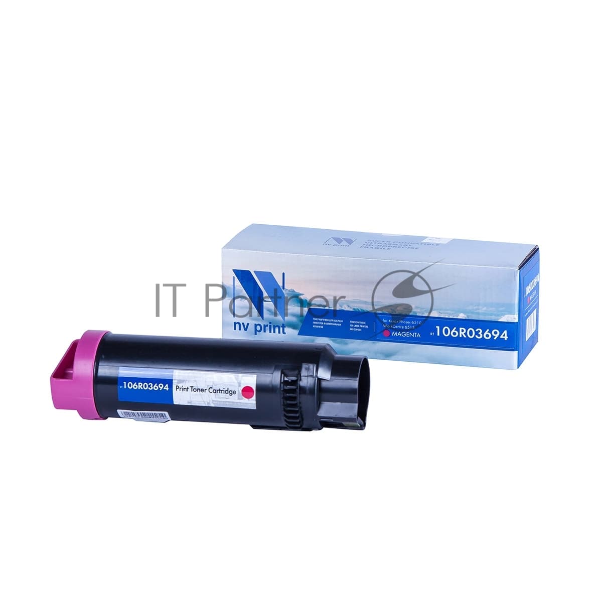 -/ Тонер-картридж NVP NV-106R03694 Magenta для Xerox Phaser 6510/WorkCentre 6515 (4300k)