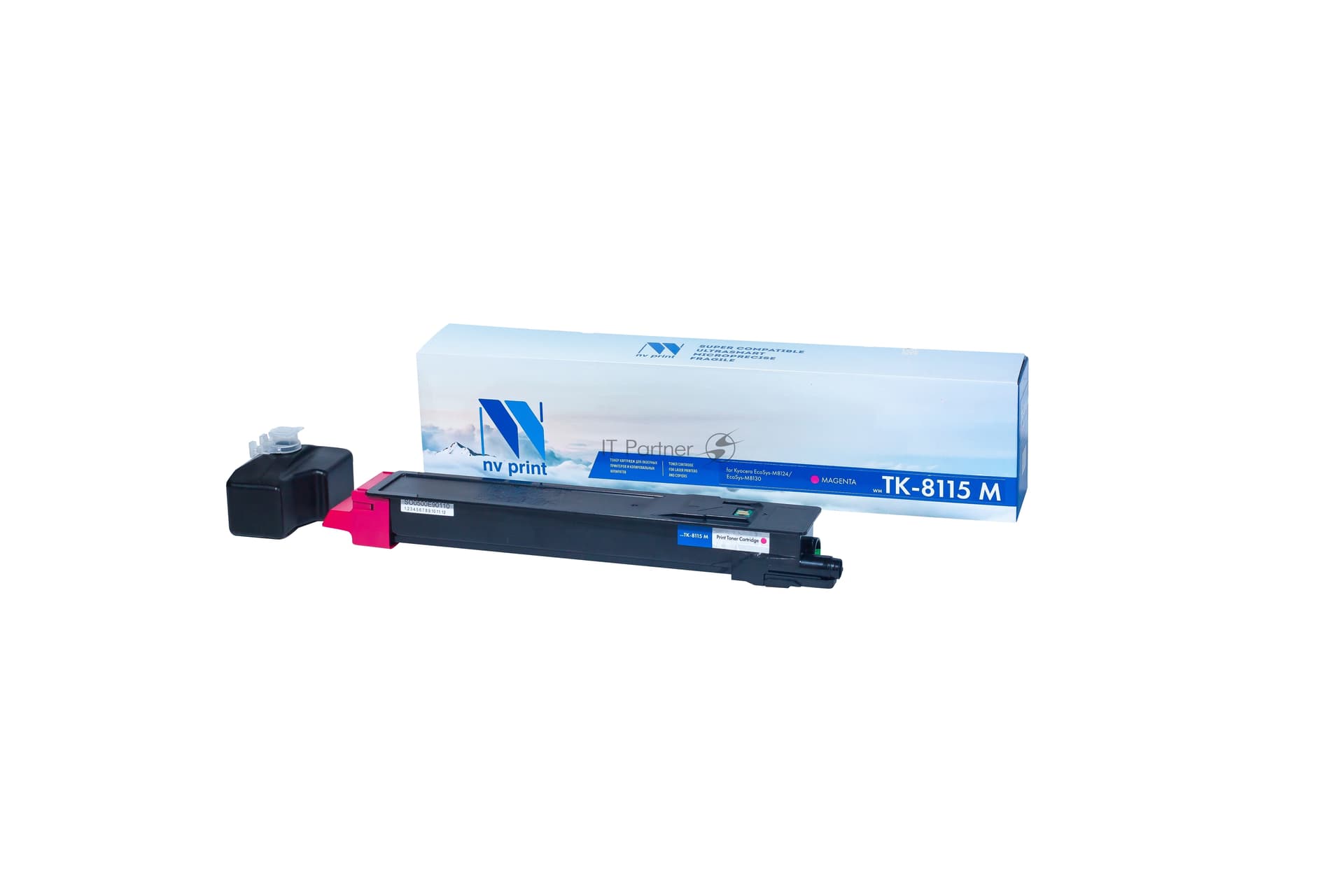 -/ Тонер-картридж NVP NV-TK-8115 Magenta для Kyocera EcoSys-M8124/EcoSys-M8130 (6000k)