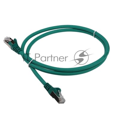Патч-корд LANMASTER LSZH FTP кат.6, 3.0 м, зеленый