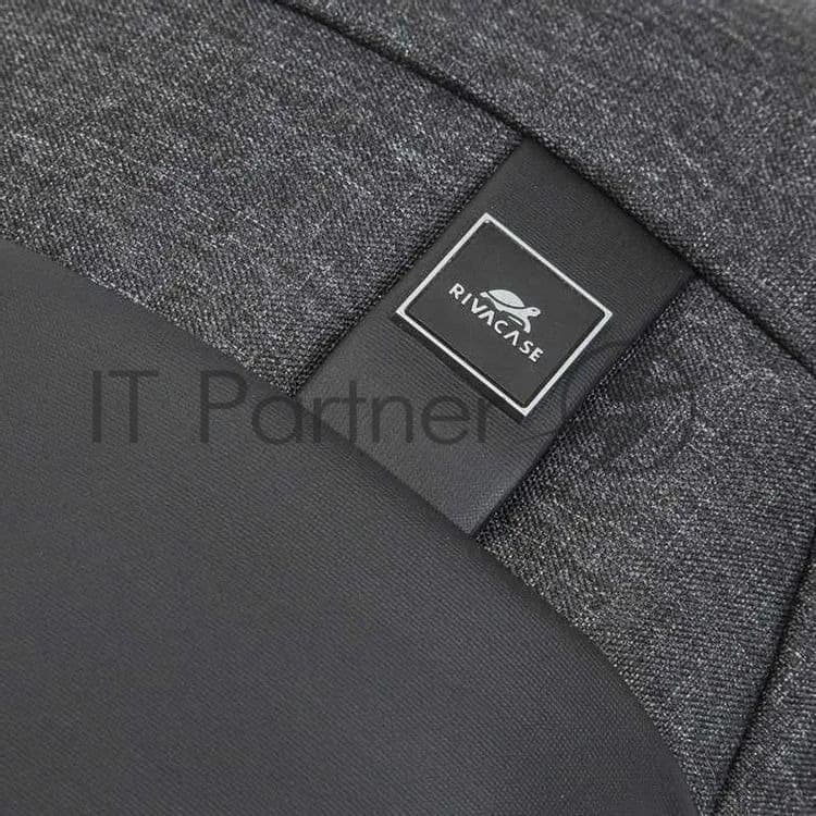 Рюкзак для ноутбука 15.6" Riva 8861 черный полиуретан/полиэстер